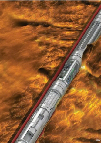 自我开发的高温测量工具已经达到了国际高级水平